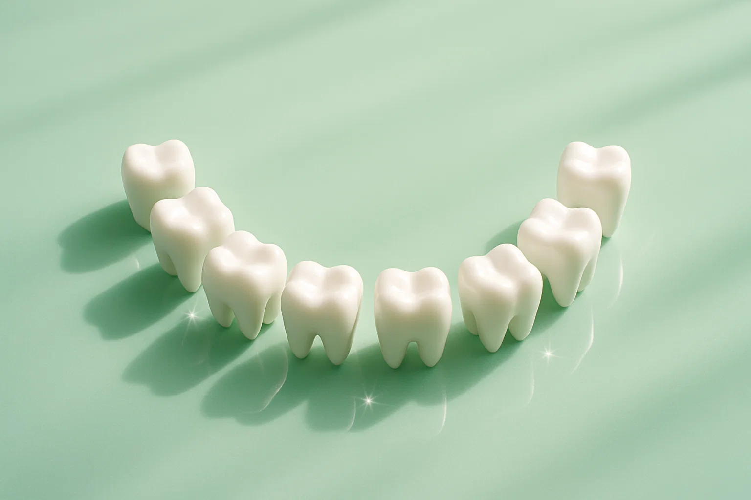 مدل دندان و براکت ارتودنسی